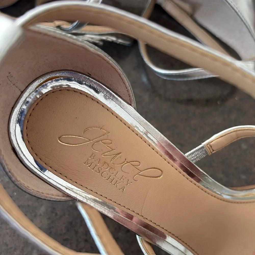 Jewel Badgley Mischka Kalama Heels 8